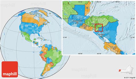 Santa Maria Volcano Map