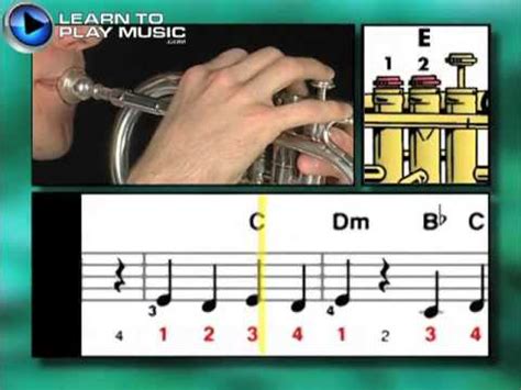 Ex008 How to Play Trumpet - Trumpet Lessons for Beginners - YouTube