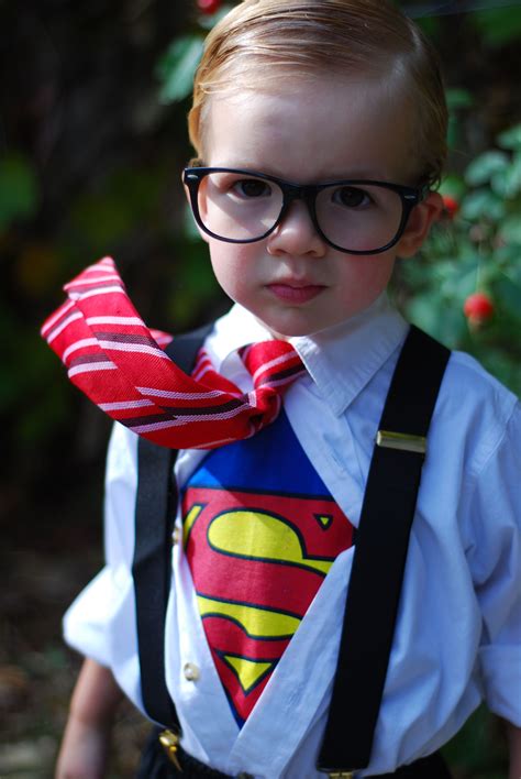 Little Clark Kent! Superman costume. Top 5 Halloween Costumes, Superman Halloween Costume, Nerd ...