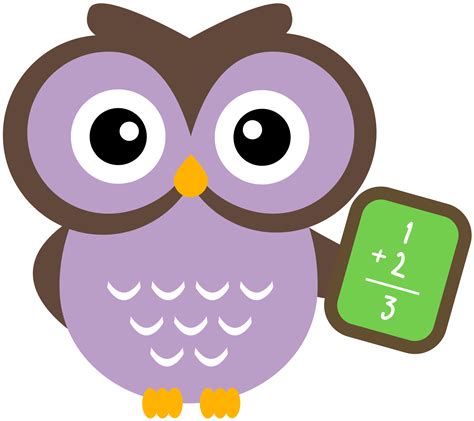 owl math clipart - Clip Art Library