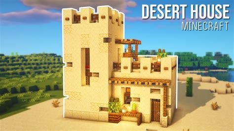 Minecraft : How to Build a Desert House | Minecraft farm, Minecraft blueprints, Minecraft