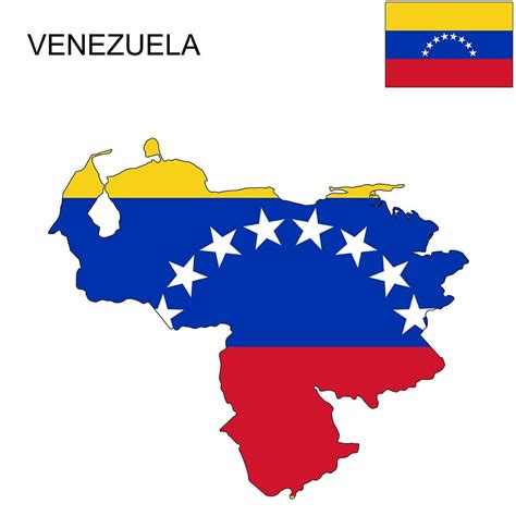 Venezuela Flag Map and Meaning | Mappr