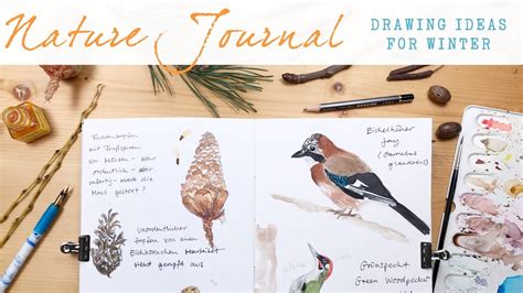 Nature Journaling Ideas For Winter – (New Skillshare Class) - YouTube