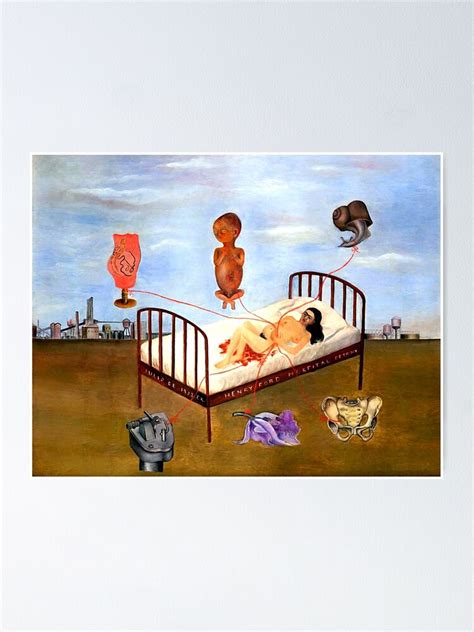 "Henry Ford Hospital (The Flying Bed) by Frida Kahlo" Photographic Print for Sale by FridaBubble