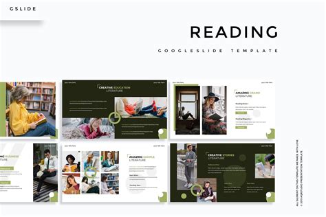 Reading - Google Slides Template | Google Slides Templates ~ Creative ...