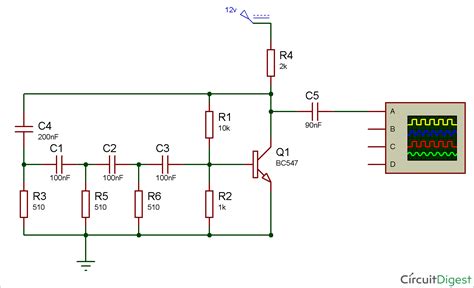 Simple Sine Wave Generator Circuit using Transistor | Sine wave, Circuit, Transistors