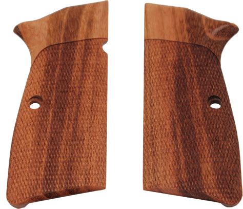 Hogue Browning Hi Power Grips Goncalo Alves, Checkered Md: 09211 - 0