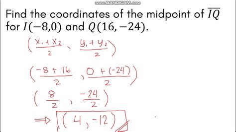 What's The Midpoint Formula