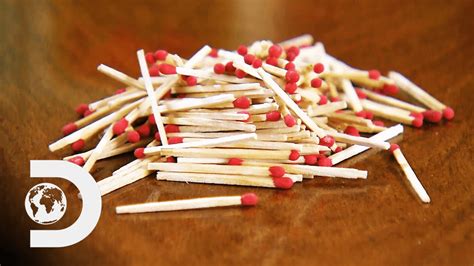 WOODEN MATCHES | How It's Made