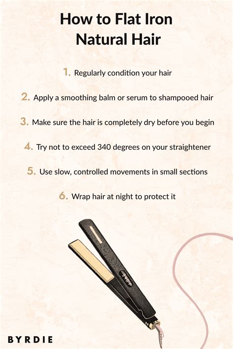 How to Successfully Flat Iron Natural Black Hair