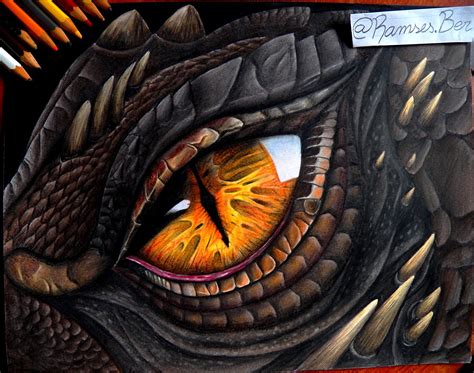 26 best ideas for coloring | Realistic Dragon Eye