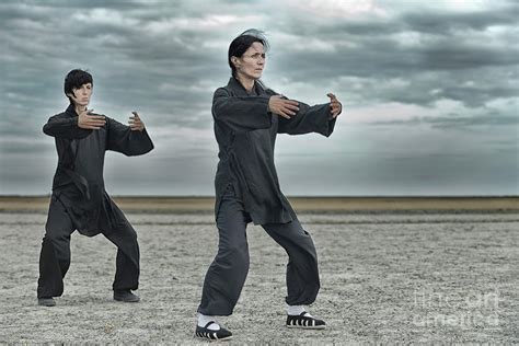 Tai Chi Chuan Practice Photograph by Microgen Images/science Photo ...