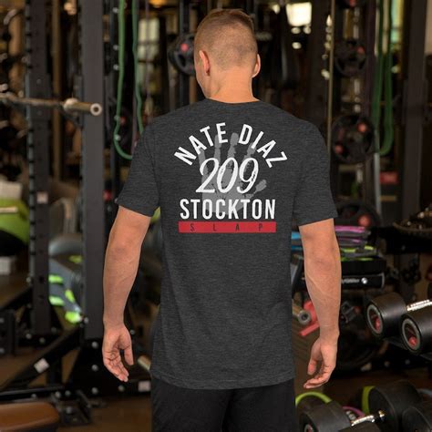 Nate Diaz Stockton Slap Graphic MMA Fighter Unisex T-shirt - Etsy