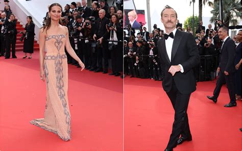 Cannes 2023, Alicia Vikander e Jude Law sul red carpet di Firebrand. FOTO | Sky TG24