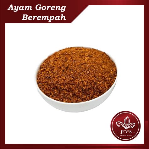 (HALAL)REMPAH AYAM GORENG BEREMPAH 500G/1KG | Shopee Malaysia