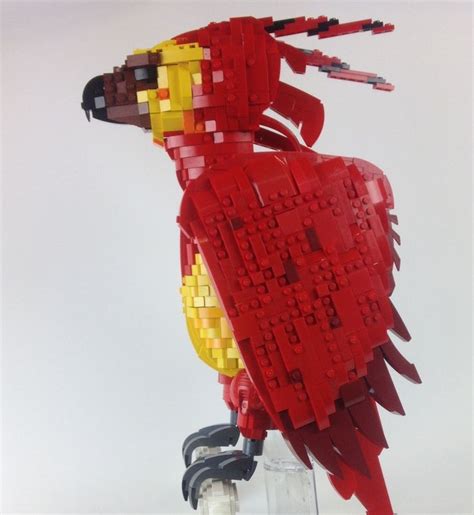 LEGO IDEAS - Magical Builds of the Wizarding World - Creatures - Fawkes The Phoenix | Lego harry ...