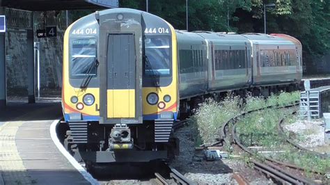 South Western Railway Class 444 014 Departure Bournemouth for Weymouth - YouTube