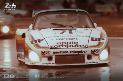 Today's Photo Story - A Porsche sponsored by Apple at Le Mans in 1980