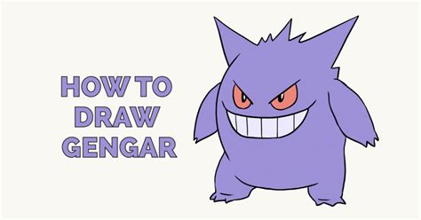 14+ drawing gengar - ThurstonDanya