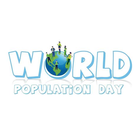 Logo Design of world population day 2878345 Vector Art at Vecteezy