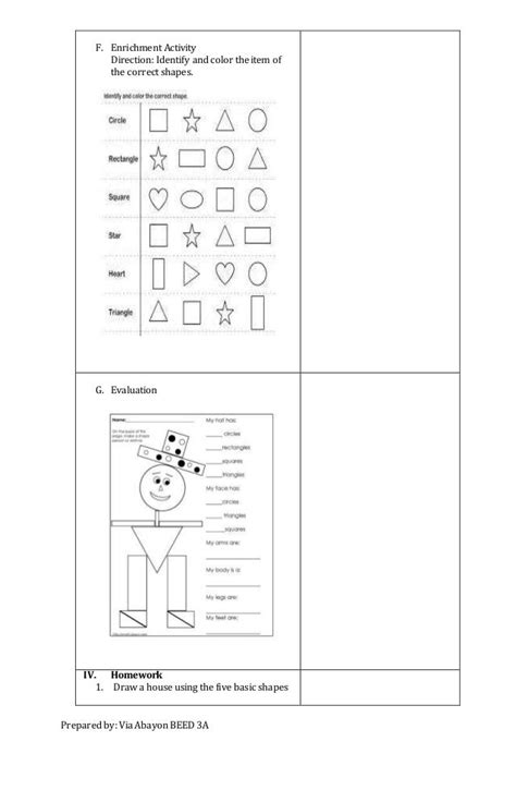 MAPEH arts lesson plan for grade 1-2 | Art lesson plans, Art lessons, Lesson