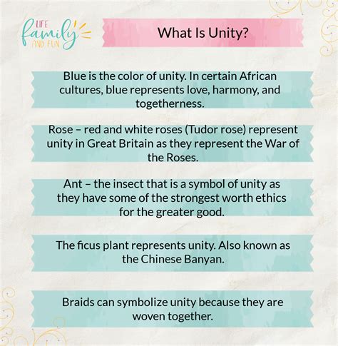 What Is The Symbol Of Unity