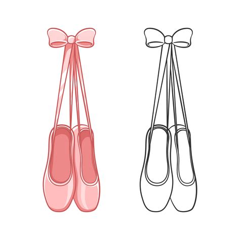 Ballet Clipart Pointe Shoes Clip Art Little Dancer Illustration Nursery Baby Shower Birthday ...