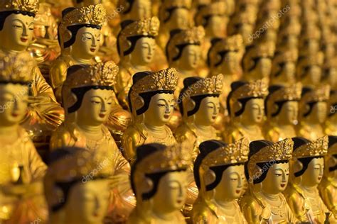 Golden Buddhas of Bongeunsa Temple — Stock Photo © motive56 #78407750