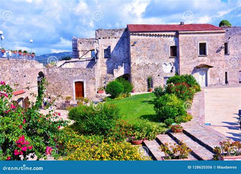 Aragonese Castle of Agropoli Stock Photo - Image of coast, fortress ...