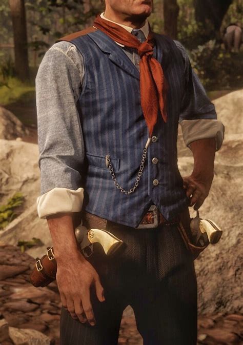 Why does Hosea carry his guns like this ? : r/reddeadredemption2