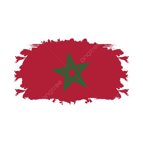 Morocco Flag Transparent Background Design Hd Images, Morocco Flag ...