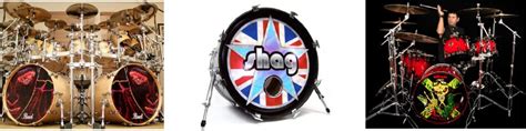 VividHeads - Custom Bass Drum Heads • Vintage Logos