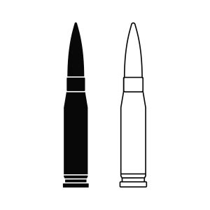 Bullet Outline SVG, Vector Cut File | PremiumSVG