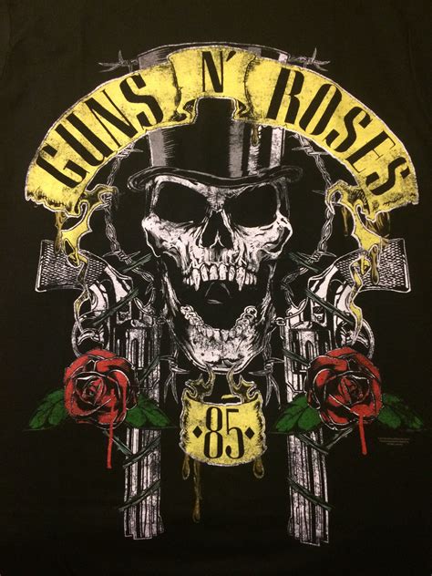 GNR 85' | Pôsteres de banda, Rock poster, Papeis de parede rock