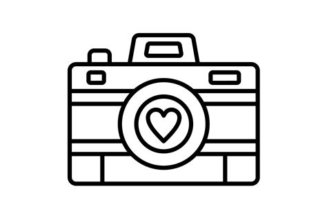 Camera Outline Icon Graphic by Maan Icons · Creative Fabrica