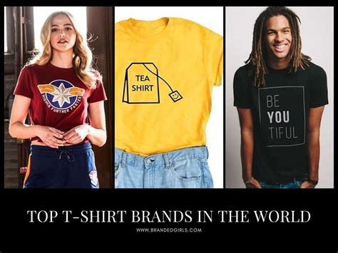 Top 19 T-shirt Brands in the World For Men And Women