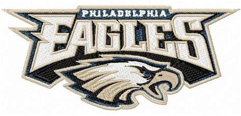 Philadelphia Eagles NFL Football Sports Team Embroidery Designs ...