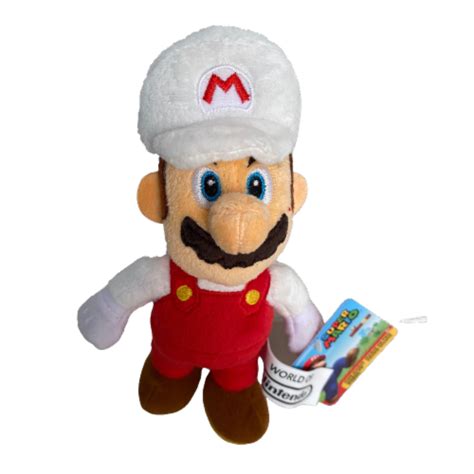 Super Mario 7 Inch Plush - Fire Mario, 1 - Ralphs