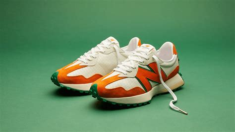 Casablanca x New Balance 327 "White/Orange" | SoleSavy