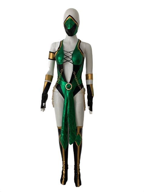 Mortal Kombat 9 Jade Cosplay Costume – WebCosplay.com