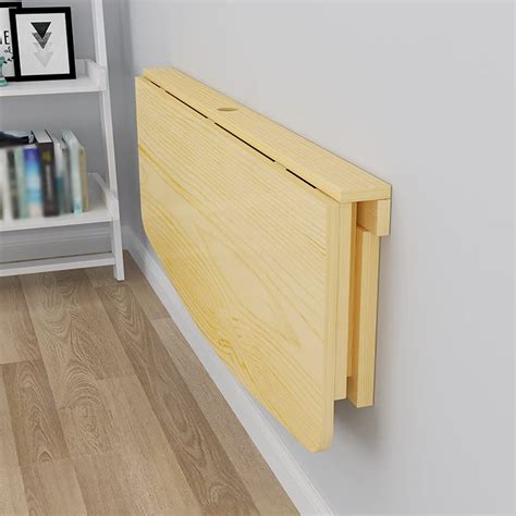 MM MELISEN Wall Mounted Folding Table For Laundry Room, Wall Mounted ...