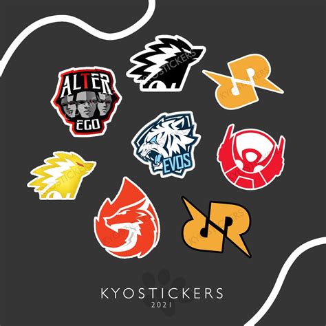 Jual STIKER ESPORTS - LOGO SQUAD MLBB FF PUBG RRQ UNTUK CASE HP LAPTOP ...