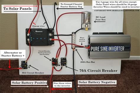 Rv Solar Wiring Diagram For 12v