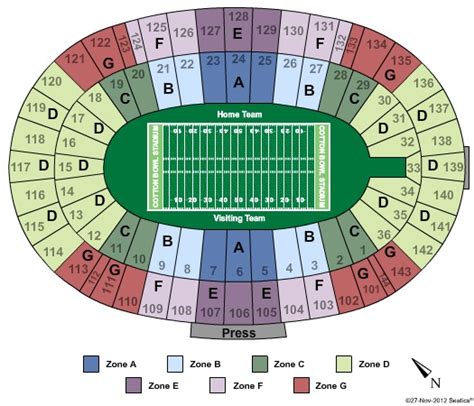 Cotton Bowl Stadium Tickets in Dallas Texas, Cotton Bowl Stadium ...