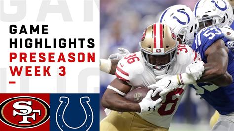 49ers vs. Colts Highlights | NFL 2018 Preseason Week 3 - YouTube