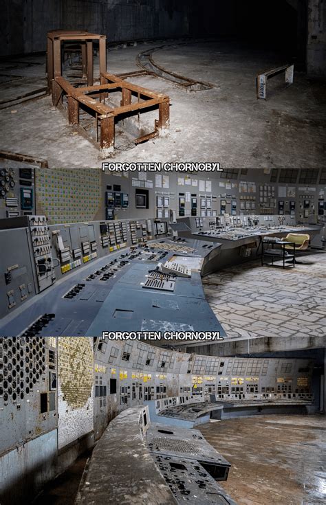 Chernobyl control rooms during construction, operation, and after the accident. [OP] : r/chernobyl