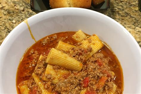 Instant Pot Rigatoni Meat Sauce Recipe | Edible Reflections