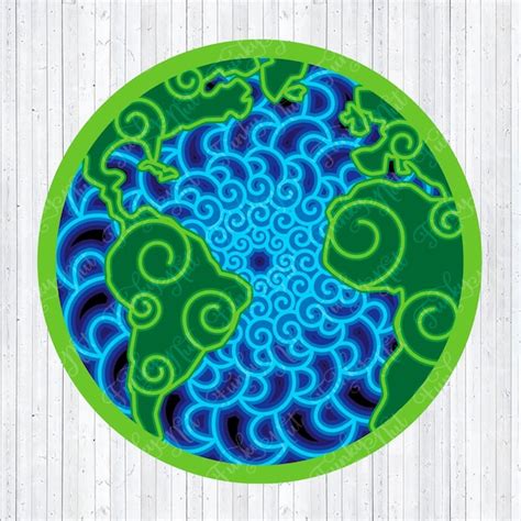 Earth Mandala - Etsy