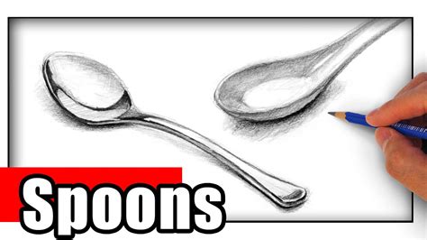 How to Draw a Spoon - It's Important - YouTube