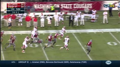 Rutgers Football Highlights vs. Washington State - YouTube